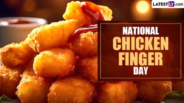 National Chicken Finger Day 2024 Images and Wallpapers: Share Wishes, GIF Greetings and Messages To Commemorate the Day Dedicated to All Chicken Fingers' Lovers