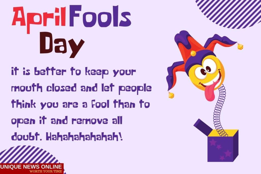 April Fools' Day Messages