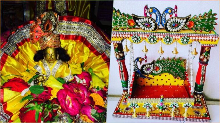 Janmashtami 2022 Decoration Concepts: How To Dress Kanha Ji and Decorate Laddu Gopal Jhula for the Competition, Easy and Beautiful Ways To Do It!