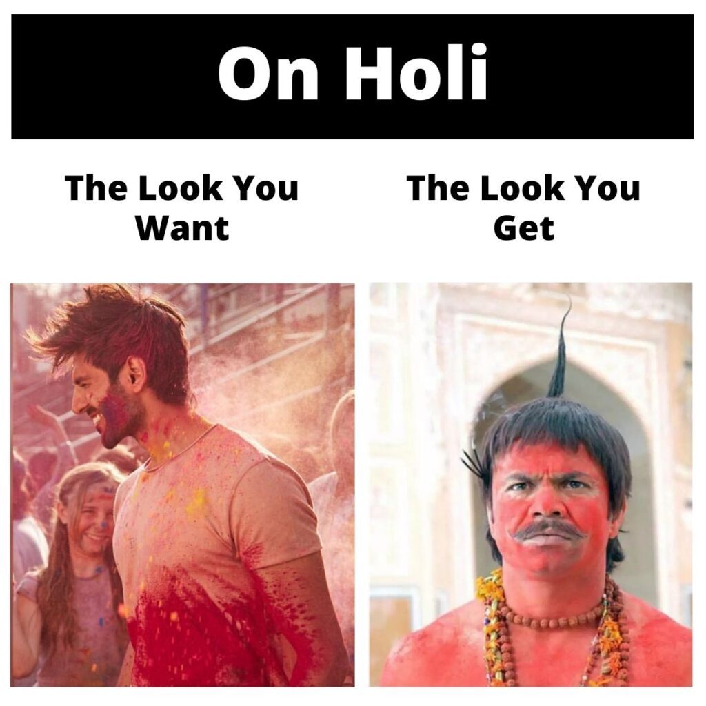 Happy Holi 2022 Hilarious Memes
