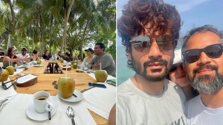 Katrina Kaif, Vicky Kaushal and Gang Enjoy Nariyal Pani in Candid Pics From Their Maldives Journey! - OKEEDA