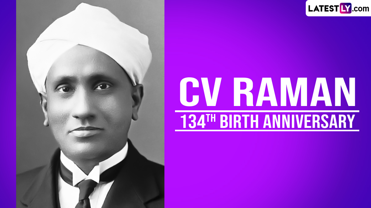 CV Raman Birth Anniversary Images and HD Wallpapers for Free Download On-line: Share Quotes and Messages by the Noted Physicist on This Day