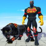 Black Flying Panther SuperHero 1.12 MOD Unlimited Money APK