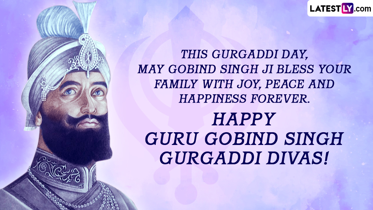 Gurgaddi Diwas Guru Gobind Singh Ji 2022 Images and HD Wallpapers for Free Download On-line: Messages, Greetings and Wishes To Observe The Sikh Celebration