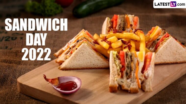 Easy Sandwich Recipes: From an Open Toast to Bombay Sandwich, Check Out These Tutorials To Savour the Popular Breakfast on National Sandwich Day 2022 (Watch Movies)