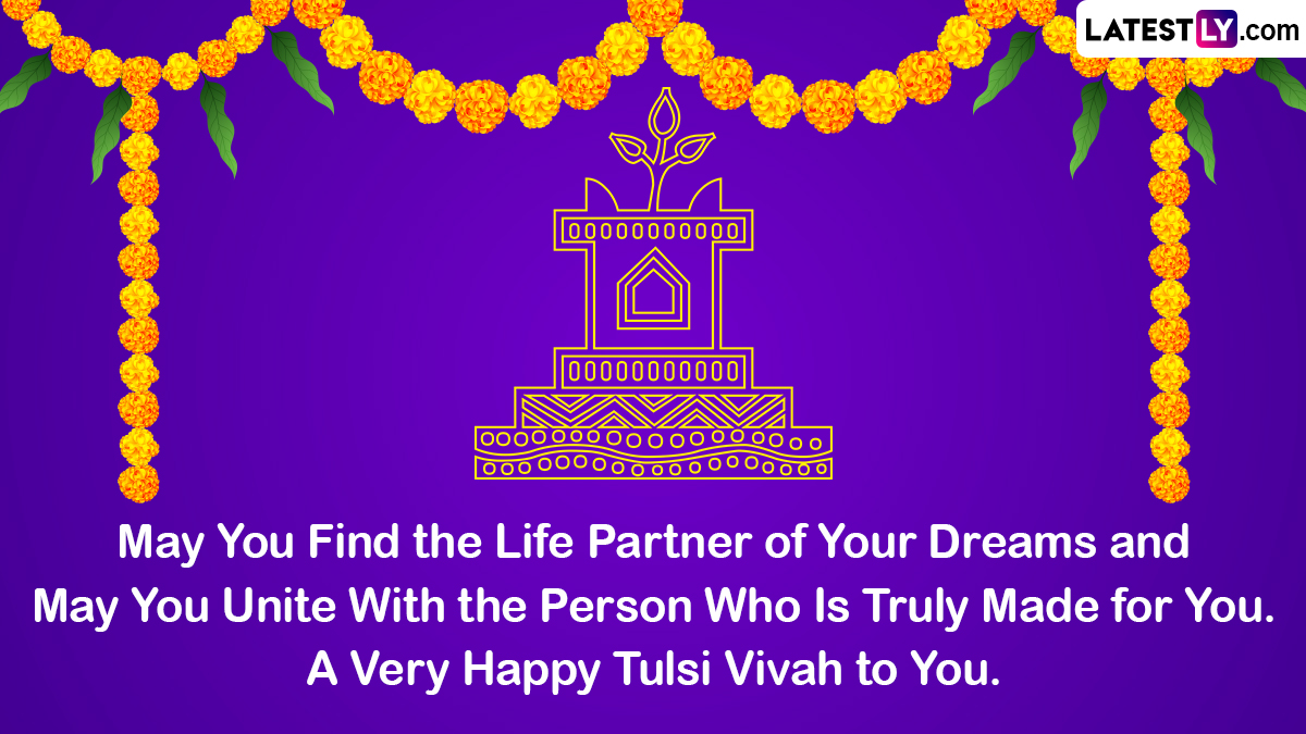 Tulsi Vivah 2022 Images & HD Wallpapers for Free Download On-line: Beautiful Needs, Greetings, WhatsApp Messages & Quotes To Send on the Auspicious Hindu Observance