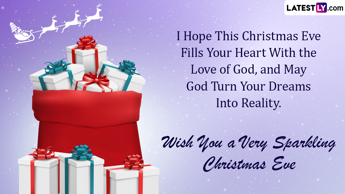 Christmas Eve 2022 Quotes, Wishes & Greetings: Merry Christmas WhatsApp Messages, HD Pictures, Xmas Tree Wallpapers and Photos To Celebrate the Day