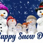 Happy Snow Day Images and HD Wallpapers for Free Download On-line: Share GIFs, WhatsApp Messages, Greetings and Wishes With Everyone You Know