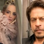 Sharon Stone’s Reaction on Realising She’s Seated Next to Shah Rukh Khan at Red Sea International Film Festival Is Priceless (Watch Video)
