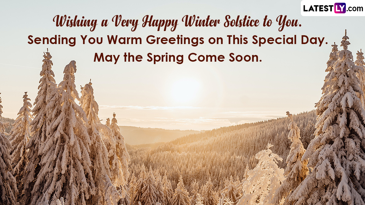 Winter Solstice 2022 Greetings & First Day of Winter Pictures: WhatsApp Messages, HD Wallpapers and SMS To Share on the Shortest Day of the Year