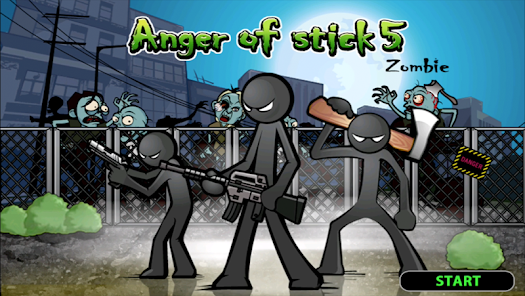 Anger of stick 5: zombie screenshot 1