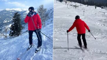 Ibrahim Ali Khan Shows Off His Skiing Skills During His Vacay in Gulmarg (Watch Video) - OKEEDA