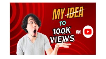 From My Idea to 100k Views on YouTube